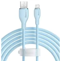 Кабель дата Baseus Pudding USB Type A - Lightning 2.4A 1.2м Синий
