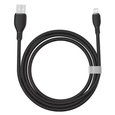 Кабель дата Baseus Pudding USB Type A - Lightning 2.4A 1.2м Черный