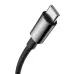 Кабель дата Baseus Superior (SuperVooc) 65W USB Type A - Type-C 1м Чорний