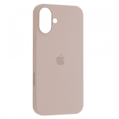 Чехол накладка HC iPhone 16 Бежевая/Desert Gold