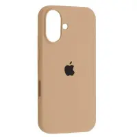 Чехол накладка HC iPhone 16 Plus Бежевая/Desert Gold