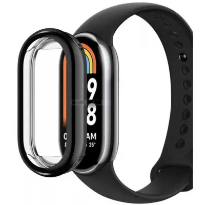 Бампер для Xiaomi Mi Band 8 Чорный
