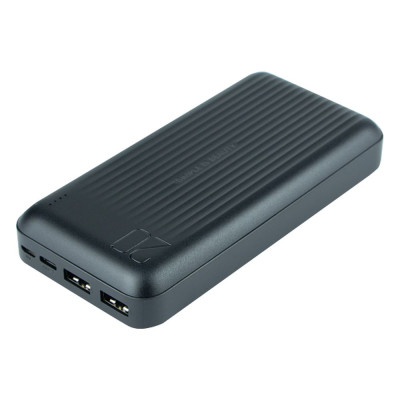 Универсальная мобильная батарея Повербанк XO PR302 20000mAh Чёрный