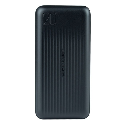 Универсальная мобильная батарея Повербанк XO PR302 20000mAh Чёрный