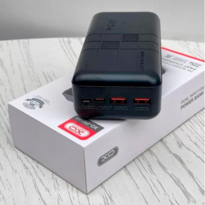 Універсальна мобільна батарея Повербанк XO PR189 22.5W PD 30000mAh Чорний