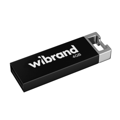 Флеш память USB 4Gb Wibrand Chameleon USB 2.0 Черная