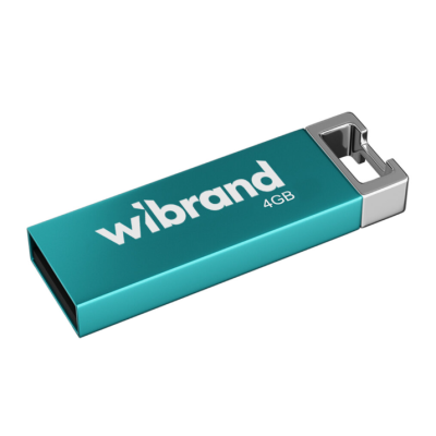 Флеш память USB 4Gb Wibrand Chameleon USB 2.0 Голубая