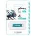 Флеш память USB 4Gb Wibrand Chameleon USB 2.0 Голубая