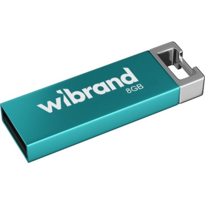 Флеш пам'ять USB 8Gb Wibrand Chameleon USB 2.0 Блакитна