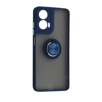 Накладка Gingle Ring Motorola G24 Синяя Накладка Gingle Ring Motorola G24 Синяя