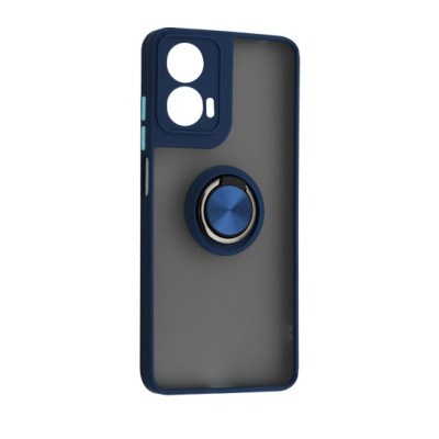 Накладка Gingle Ring Motorola G24 Синяя