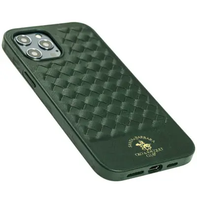 Чехол накладка Polo Ravel iPhone 12 Pro Max Зеленая