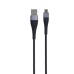 Кабель дата короткий Borofone BX32 MicroUSB 0.25м Чёрный