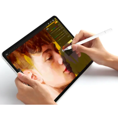 Стилус Ручка для рисования на смартфонах и планшетах Pencil (passive) White, Белый