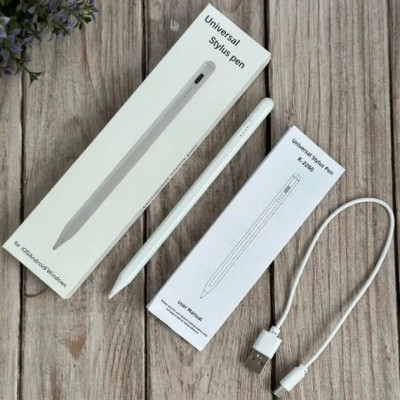 Стилус Ручка універсальний Stylus pen K-22-60-A White, Білий