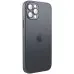 Чехол накладка Sapphire Matte iPhone 13 Pro Max Черная/ Graphite MagSafe