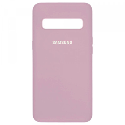 Чехол накладка HC Samsung G973 (S10) Сирень/Lilac