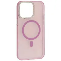 Чехол Накладка Mirage Heart MagSafe iPhone 11 Фиолетовая