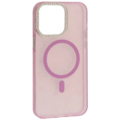 Чехол Накладка Mirage Heart MagSafe iPhone 11 Фиолетовая