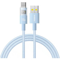 Кабель дата Baseus Display 2 USB Type A - Type-C 100W 1м Синій Кабель дата Baseus Display 2 USB Type A - Type-C 100W 1м Синій
