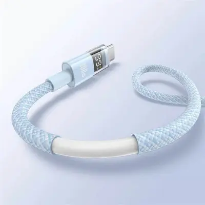 Кабель дата Baseus Display 2 USB Type A - Type-C 100W 1м Синий