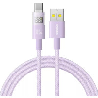 Кабель дата Baseus Display 2 USB Type A - Type-C 100W 1м Фіолетовий Кабель дата Baseus Display 2 USB Type A - Type-C 100W 1м Фіолетовий