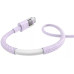 Кабель дата Baseus Display 2 USB Type A - Type-C 100W 1м Фіолетовий