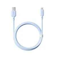 Кабель дата Baseus Silky USB Type A - Lightning 2.4A 1м Синий