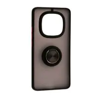 Накладка Gingle Ring Xiaomi Redmi Note 14 Pro 4G Черная