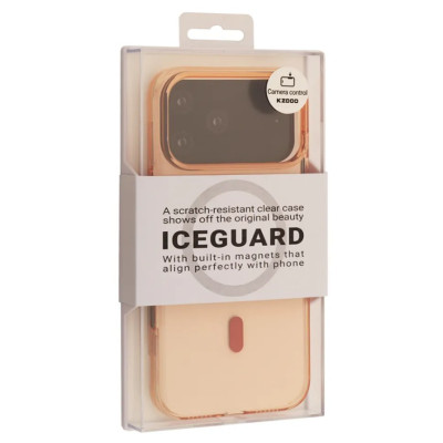 Чохол Накладка KZDOO Iceguard iPhone 17 Pro Max Помаранчева