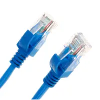 Кабель Патч-корд литий 1м UTP Синій