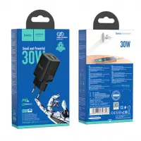 Сетевое зарядное устройство Hoco N13 Type-C (PD30W) Чёрный Сетевое зарядное устройство Hoco N13 Type-C (PD30W) Чёрный