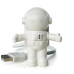 Настольная USB лампа для ноутбука, LED светильник и ночник Astro-Light "Космонавт" White, Белый