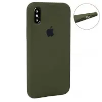 Чехол накладка HC iPhone XR Зеленая/ Khaki