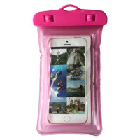 Водонепроницаемый чехол Universal Waterproof Светло-розовый Водонепроницаемый чехол Universal Waterproof Светло-розовый