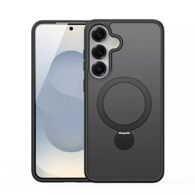 Чехол Накладка Yind MagSafe Samsung S25 FE (S731) Чорна