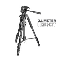 Трипод, штатив NePho Tripod Stand Multifunctional Neepho NP-910A 2.10m Чорний