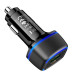 Автомобильное зарядное устройство для Borofone BZ14 1USB-A+1USB-C 20W+Q.C3.0 Black, Чёрный