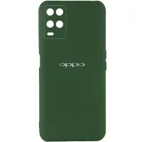 Чехол накладка HC OPPO A54 Темно-зеленая