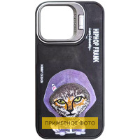 Чехол Накладка Friends Xiaomi Poco X6/ Note 13 Pro 5G Черная/Кот