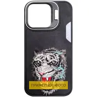 Чехол Накладка Friends Xiaomi Redmi Note 13 Pro 4G Черная/Тигр
