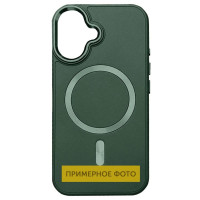 Чехол Накладка Snap MagSafe iPhone 13 / iPhone 14 Зеленая