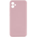 Чехол накладка Getman Liquid Silk Samsung A065 (A06) Розовый Песок