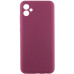 Чехол Накладка Getman Liquid Silk Samsung A065 (A06) Марсала