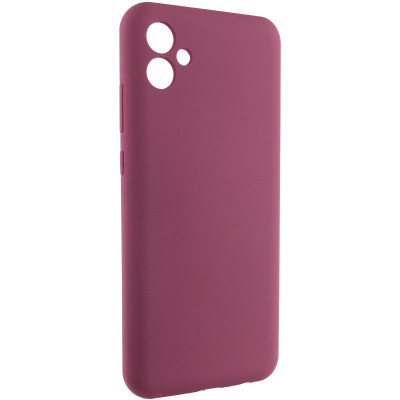 Чехол Накладка Getman Liquid Silk Samsung A065 (A06) Марсала