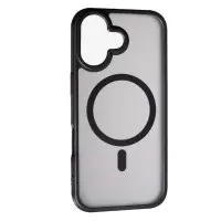 Чехол Накладка Black Soft MagSafe iPhone 17 Черная