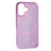 Чохол Накладка Shine MagSafe iPhone 17 Рожева