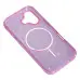 Чохол Накладка Shine MagSafe iPhone 17 Рожева