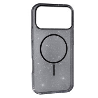 Чехол Накладка Shine MagSafe iPhone 17 Pro Max Черная Чехол Накладка Shine MagSafe iPhone 17 Pro Max Черная
