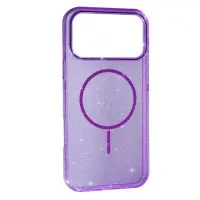 Чохол Накладка Shine MagSafe iPhone 17 Pro Max Фіолетова
